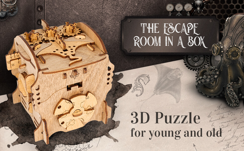 Cluebox | Escape Room in a Box - Nautilus, 39,99 €